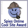 Spies Online Cool Site Award